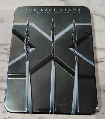 X-men: The Last Stand Dvd Collector's Edition Tin + Trading Cards *like New* • $7.50