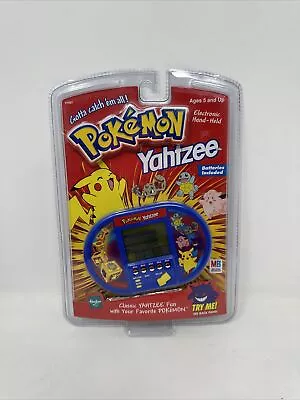 Vintage Pokémon Handheld Electronic Yahtzee Toy Game New 1999 Hasbro Nintendo • $101.07