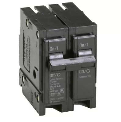 BR225 25 Amp Plug On Circuit Breaker Eaton 2-pole • $16.81