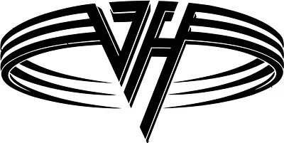 Eddie Van Halen Logo #2 VINYL DECAL Guitar 70' 80's 90's Rock Bumper Sticker  • $2.75