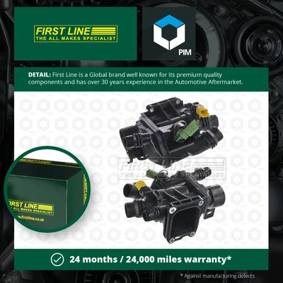 £107.56 • Buy Coolant Thermostat Fits VAUXHALL CORSA F 1.2 2019 On Firstline 3553499 Quality