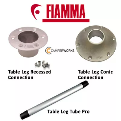 £53.89 • Buy FIAMMA Genuine Island Table Leg Set 3 Piece For Campervan / Caravan / Motorhome 