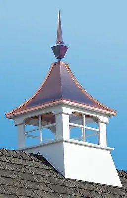 Accentua Charleston Cupola With Square Copper Finial 24 In. Square 63 In. High • $899