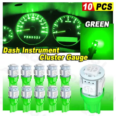 Dash Instrument Cluster Gauge Green  LEDs LIGHTS KIT Fits 90-93 Acura Integra • $10.39