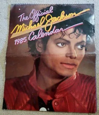 The Official Michael Jackson 1985 Original 13 Great Color Pix Calendar G  • $49.99