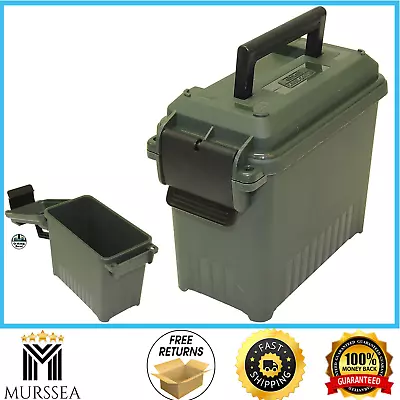 MTM Ammo Can Mini Water-resistant Heavy-duty Latch Holds Ammo & Tools Etc Green • $12.95