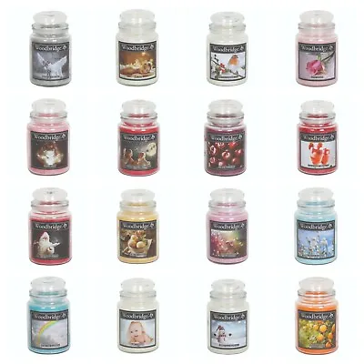 Woodbridge Double Wick Large Candle Jar - Up To 130 Hours - Various Fragrances • £14.99