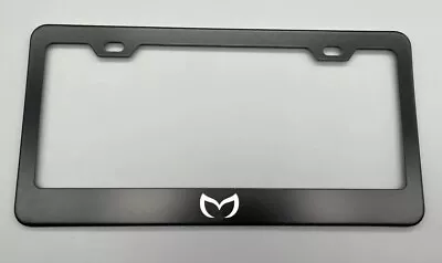 Devil Mazda Logo BLACK METALLicense Plate Frame • $11.99