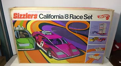 Vintage Hot Wheels Redline Era SIZZLERS - CALIFORNIA/8 RACE SET In Box • $9.99