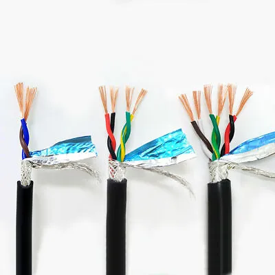 RVSP 2/4/6-20-Core Double Twisted Shielded Cable 485 Signal Wire 0.15/0.2-1.5mm² • $630.56