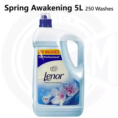 Lenor Spring Awakening Freshness Fabric Conditioner  5L 250 Washes • £17.99