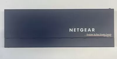 NETGEAR Prosafe 16 Port Gigabit Switch GS116 • £22.99