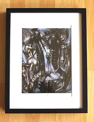 £20.74 • Buy Original HR Giger Aliens Art Print H.R Giger Alien Queen Warrior PICTURE Weird
