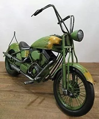 Tin Toy Harley-Bavidson Model American Motorcycle Green Easy Rider  • $128