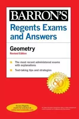 Regents Exams And Answers Geometry Revised Edition (Barrons Regents NY) - GOOD • $7.07