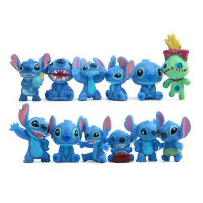 Lilo And Stitch Toys Cake Toppers Party Bag Filler Kids Present Birthday • £10.99