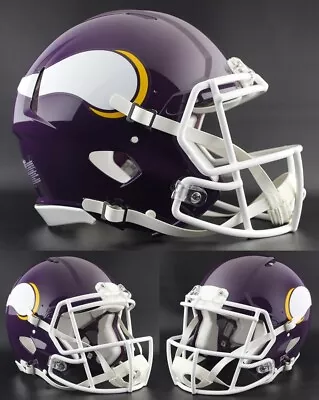 MINNESOTA VIKINGS NFL Football Helmet (1980-1984) • $169.99