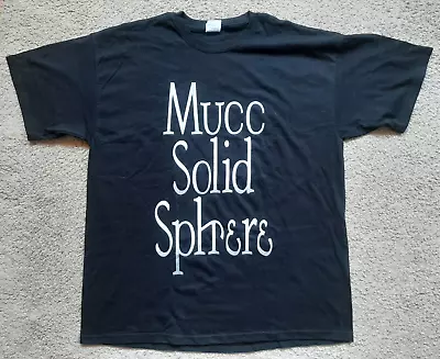 MUCC Solid Sphere Kyutai Vintage 2009 Euro Tour T Shirt J-Rock K-Pop Black XL LP • $155.57