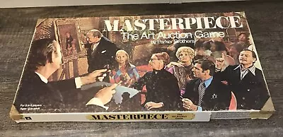 Vintage 1970 Masterpiece The Art Auction Board Game 1970 Parker Brothers • $32.99