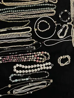 Vintage Pearls Signed Unsigned Lot • $150