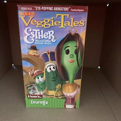 VeggieTales: Esther The Girl Who Became Queen (VHS 2000) • $0.99