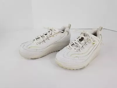 Skechers Shape-ups Fitness  11800 Running Shoes Beige White Women's Size 7.5 • $31.99