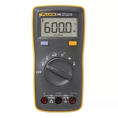 £96.99 • Buy NEW Fluke 106 Palm Sized And Easily Carried Digital Multimeter CAT III 600V , UK