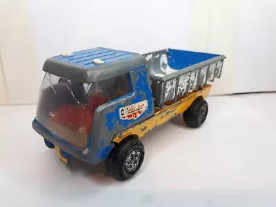 Vintage Lone Star Top Boy Tipper Truck - 1970's Diecast Blue & Yellow - Fair C • £3.49