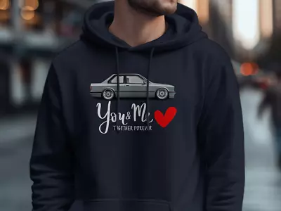 BMW E30 Hoodie M3 325i Graphic Sweatshirt Shirt Sweater Car Gift Tshirt Men • $44.99