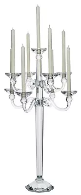 Kenneth Turner 9 Piece Crystal Candelabra • £175