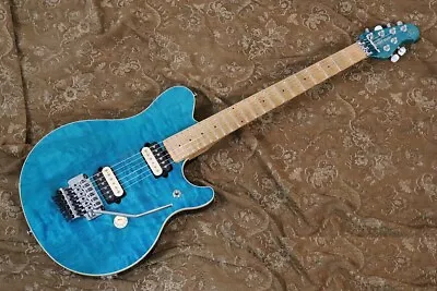 Used 1995 MUSIC MAN Edward Van Halen Signature Trance Blue MH HH 3.38kg W/HSC • $6113.10