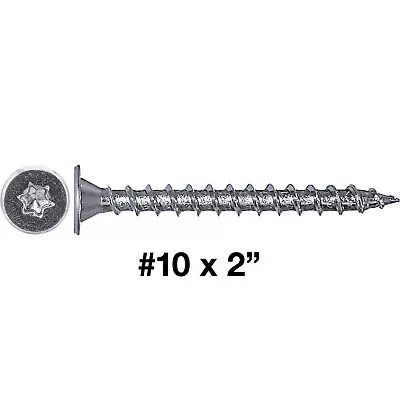 #10  Low Profile Pancake Head - Wood To Metal Roofing Screws - Zinc Plated • $24.95