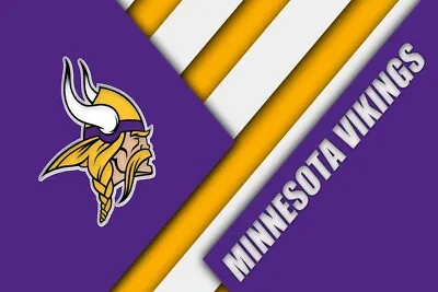 Minnesota Vikings NFL Team Football Home Decor Art Print Poster LARGE 36 X24  • $25.99