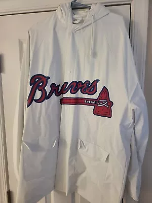 Vintage Richmond Braves Light Rain Jacket White One Size • $20