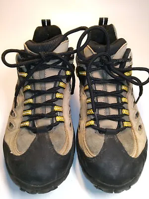 Merrell-Womens Size 9 Reflex Birch Yellow Hiking Trail Walking Shoes-10498 • $28