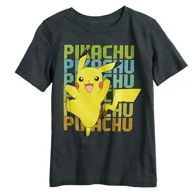 $12 • Buy Pikachu Jumping Pokemon Boys T-Shirt
