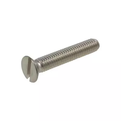 M3 M4 M5 M6 Metric Countersunk Head SLOT Machine Screw Stainless A4-70 G316 • $17