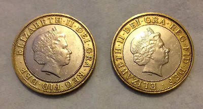 £21.50 • Buy DOUBLE SIDED COIN TWO POUND £2 Heads Or Tails  MADE FROM REAL COINS 