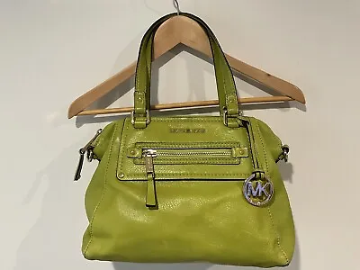 MICHAEL KORS Lime Green Handbag Double Handle Purse • $30