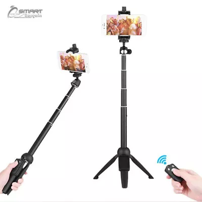 $29.99 • Buy YT9928 Portable Tripod Selfie Stick Bluetooth Remote For IPhone 13 Pro Max Mini