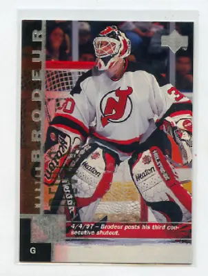 1997-98  Upperdeck # 300  Martin Brodeur  Devils • $1.69