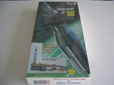 Everything Is “Go” Revell Mercury Capsule Atlas Booster Model Kit • $10.99