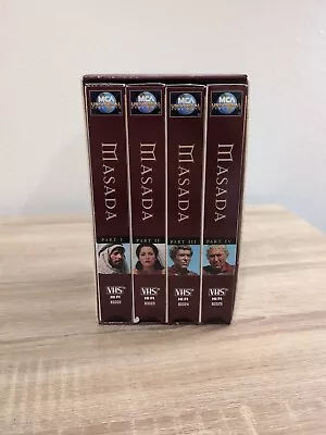 Masada TV Series VHS Box Set Complete On Cassettes • $14.50