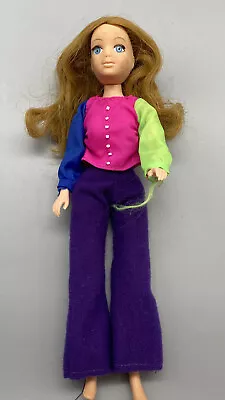 VINTAGE 1970's HASBRO ~ THE WORLD OF LOVE ~ HASBRO HIPPIE DOLL • $27.99