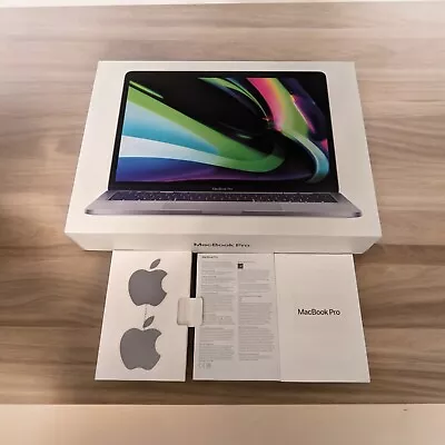 [ONLY BOX] Apple Macbook Pro M2 Chip 13 Inch Empty Packaging Box W/ Manual • $39.99