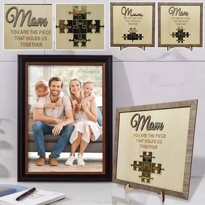 Personalized Mum You Are The Piece That Holds Us Together Name Puzzle Sign Gi✨w • £10.63