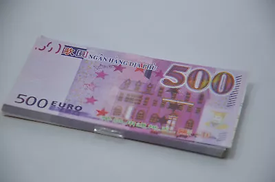 $4.95 • Buy 25 X Chinese Heaven Hell Money Notes $500 EURO Joss Paper Ghost Spirit Ancestor 