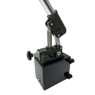 Hydraulic Piston Hand Pump With Release Knob For Single Acting Cylinder 1.5 CID • $122.85