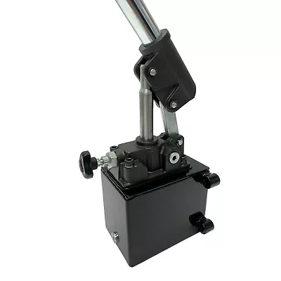 Hydraulic Piston Hand Pump With Release Knob For Single Acting Cylinder 2.7 CID • $137.03