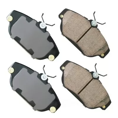 Akebono Ceramic Front Brake Pad Set For Volvo EUR634 Made In USA - Ships Fast! • $89.99